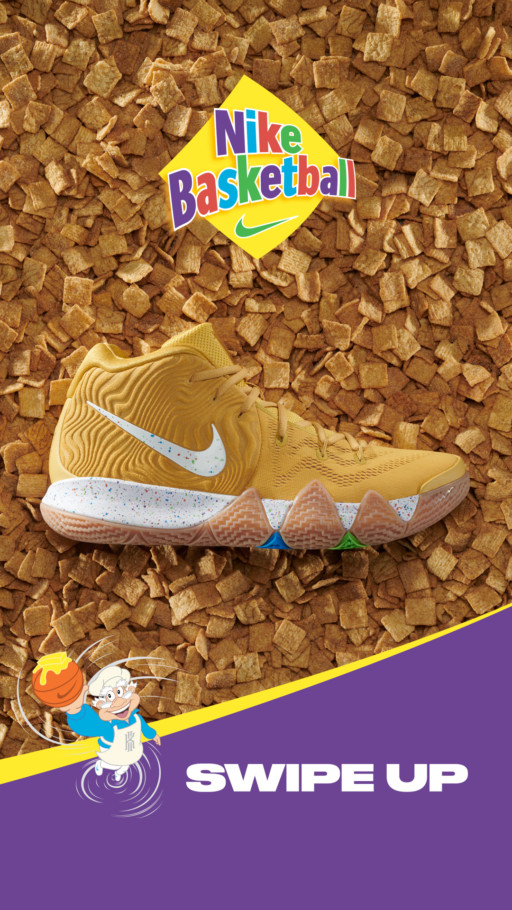 nike basketball cereal