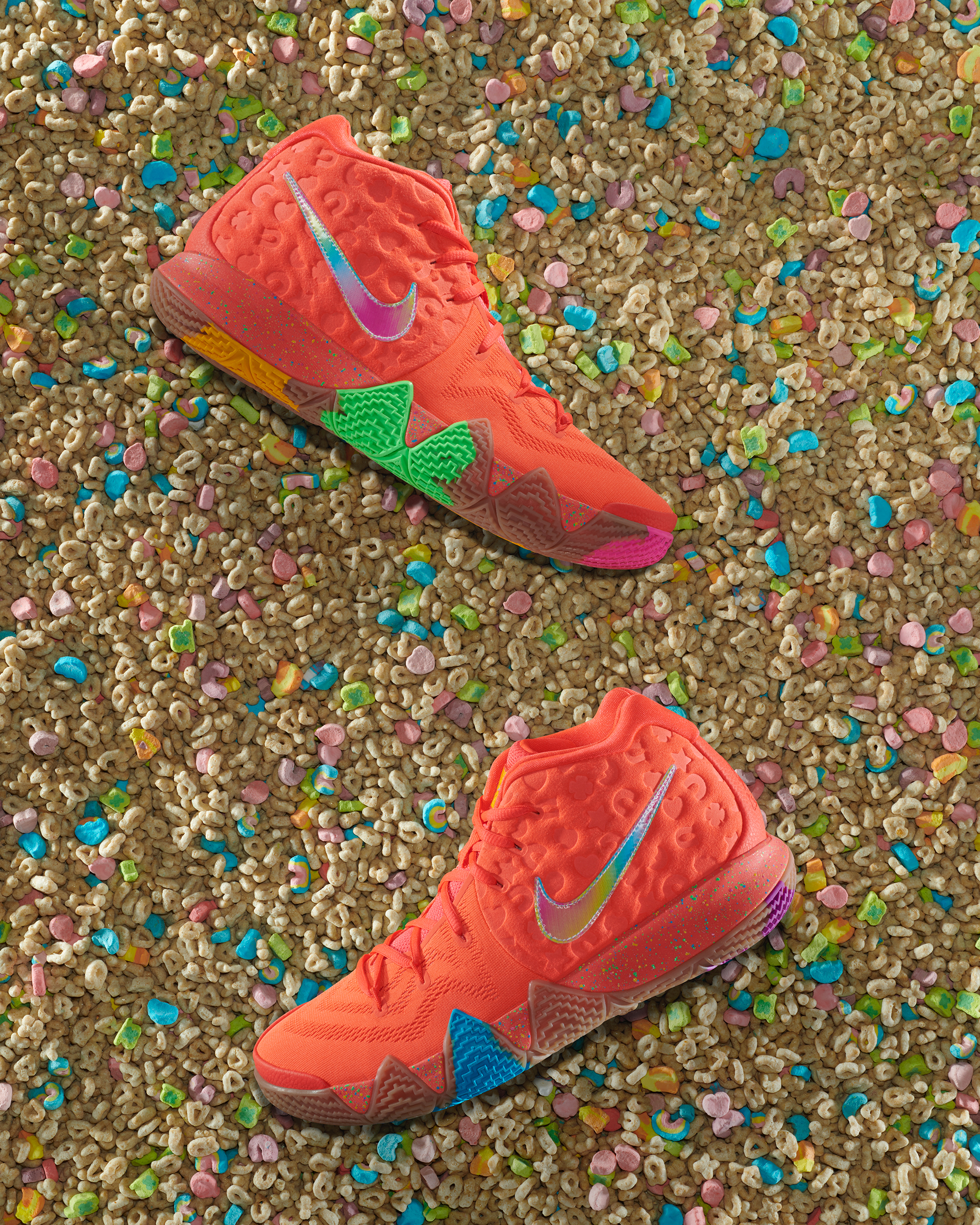 kyrie cereal pack, lucky charms, nike, house of hoops, footlocker, kyrie irving 