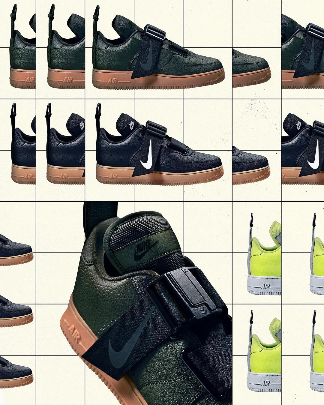 air force 1, utility, nike, house of hoops, footlocker 