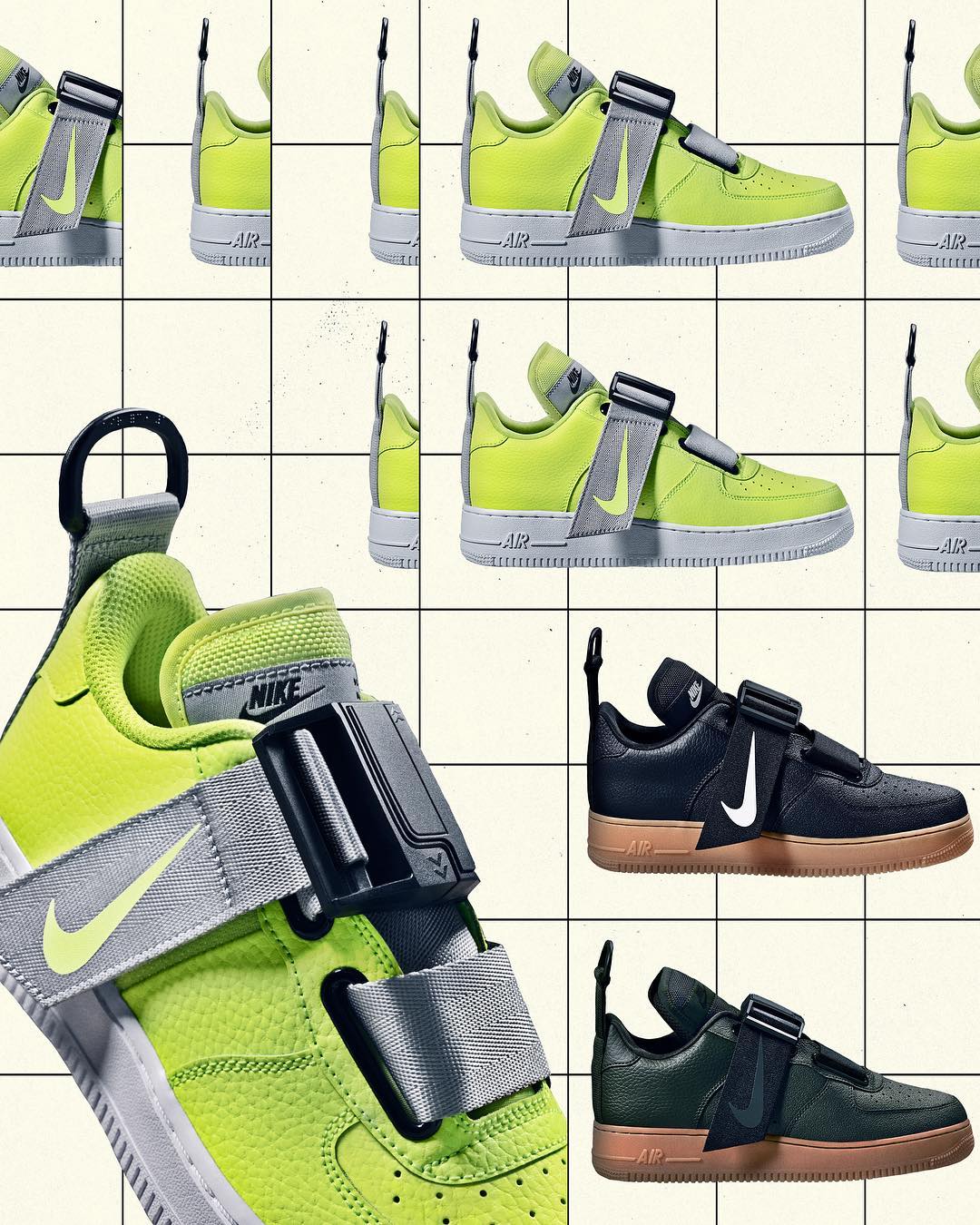 air force 1, utility, nike, house of hoops, footlocker 